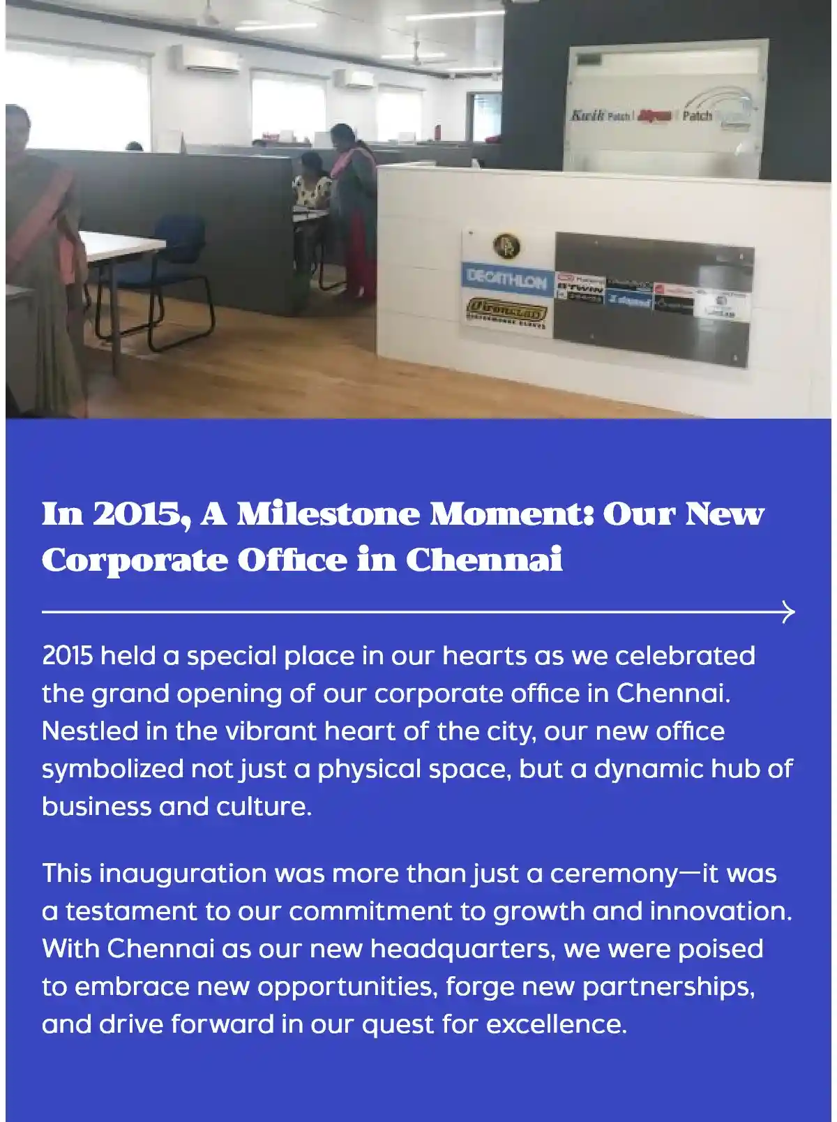 Corporate office in chennai
