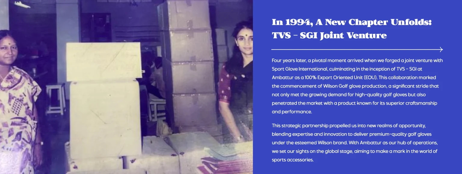 TVS-SGI venture