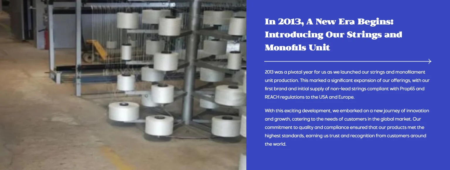 Strings and Monofils unit